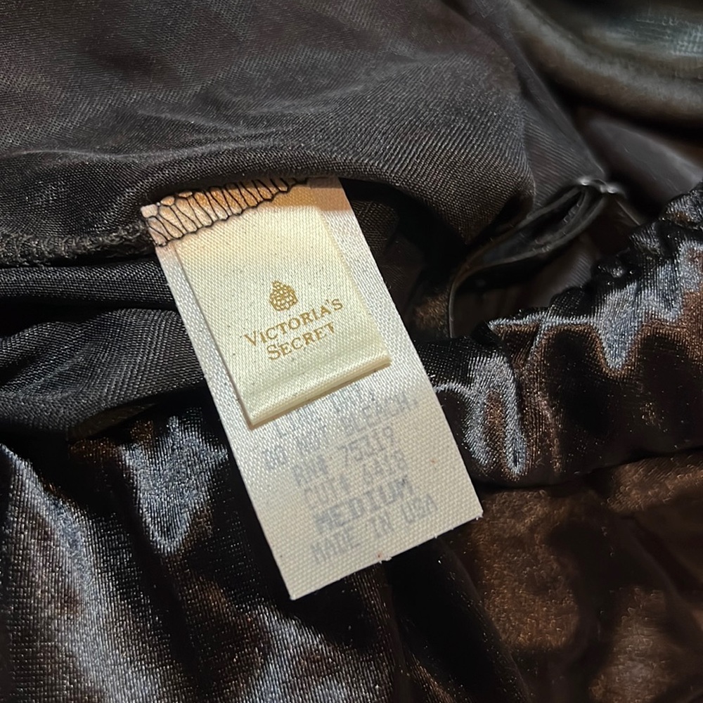 Vintage Victorias‎ Secret Slip dress black medium - Picture 8 of 9